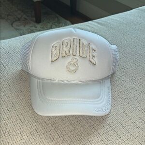 Simply Southern “Bride” with Gold Trim Baseball Hat NWOT